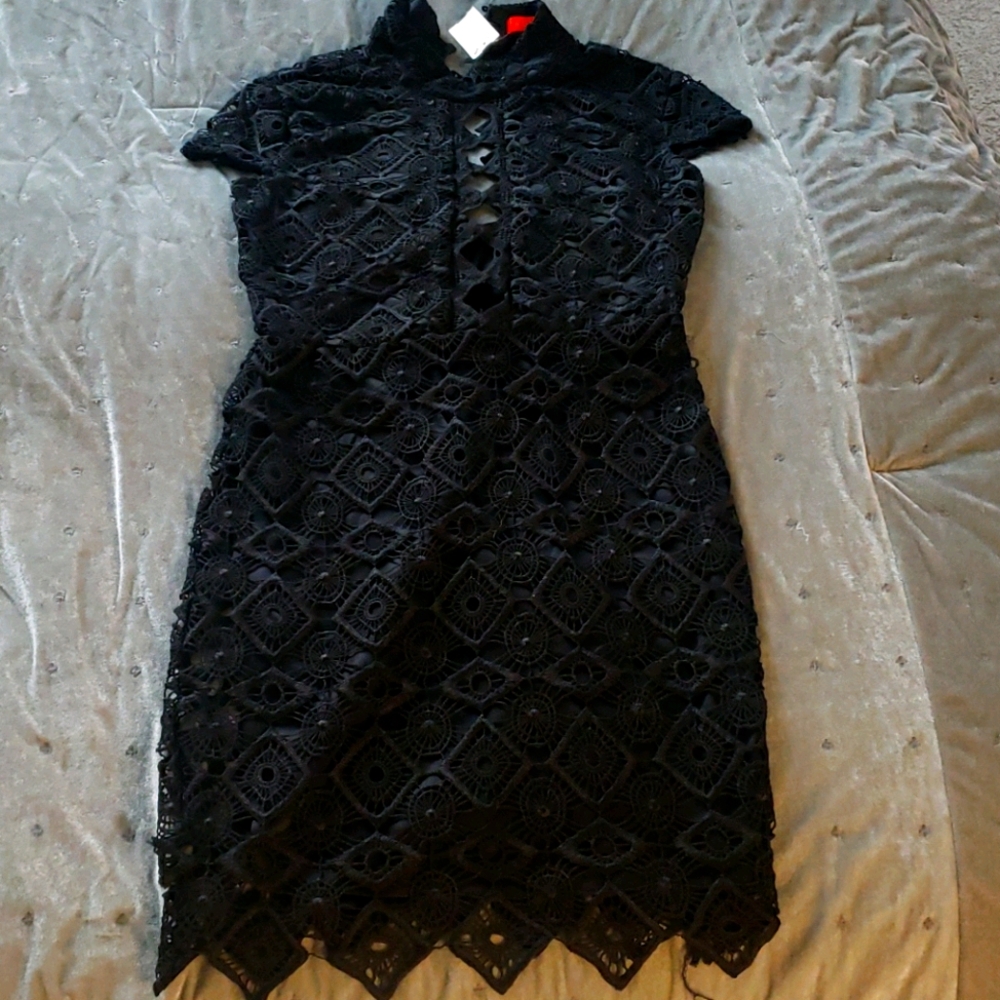 Gorge little black dress.